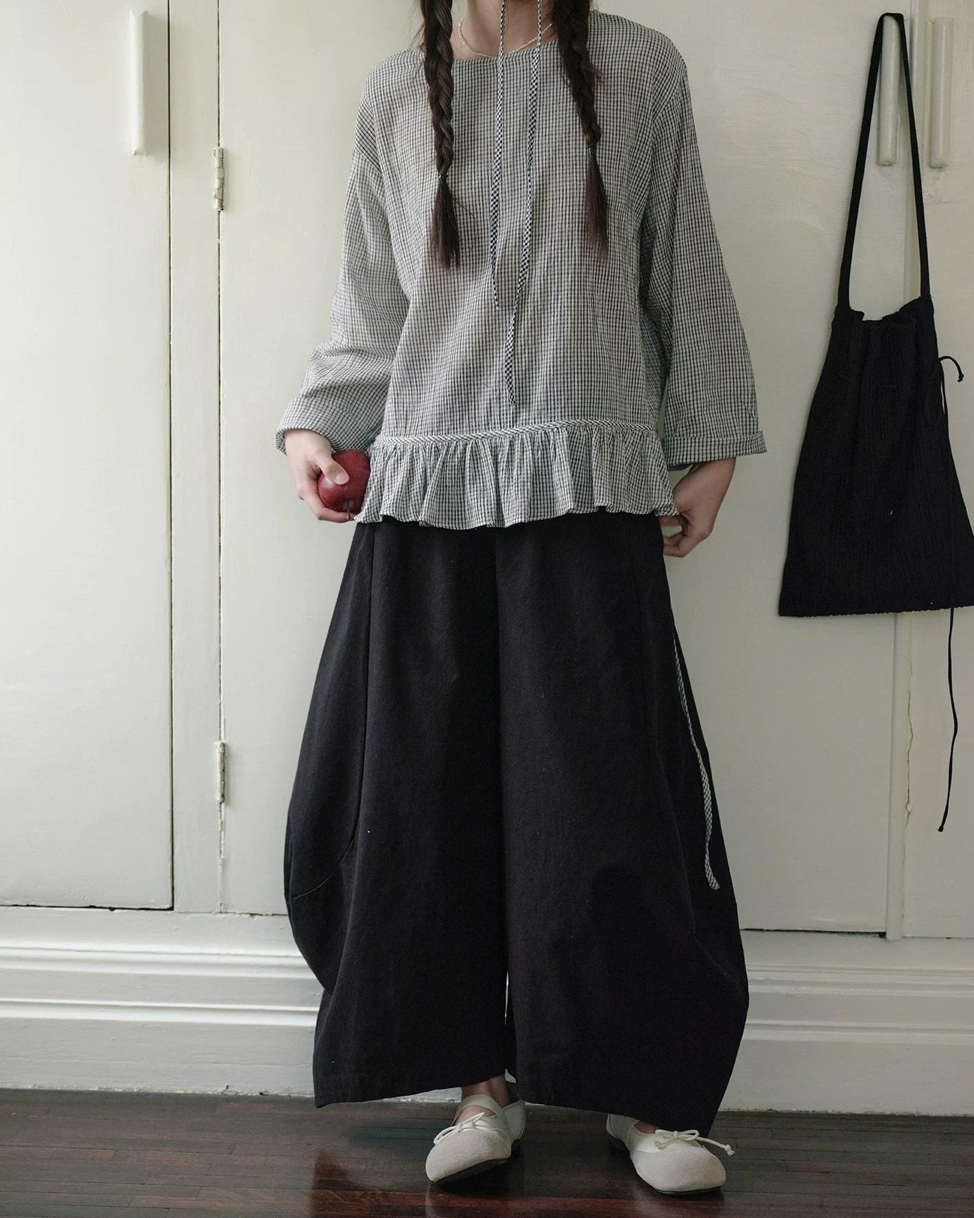 ランタンボリュームルーズパンツ 10271