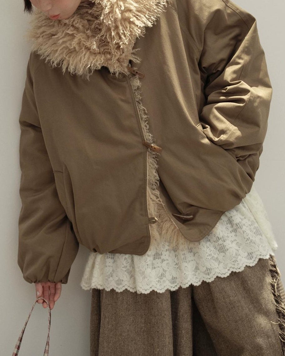 ヒュッゲファーホーンボタンコート 10138