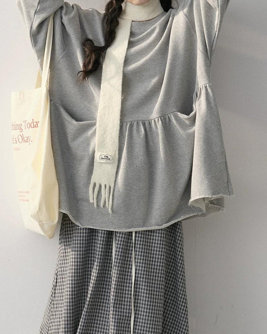 ソレッタフレアスウェットプルオーバー 10221