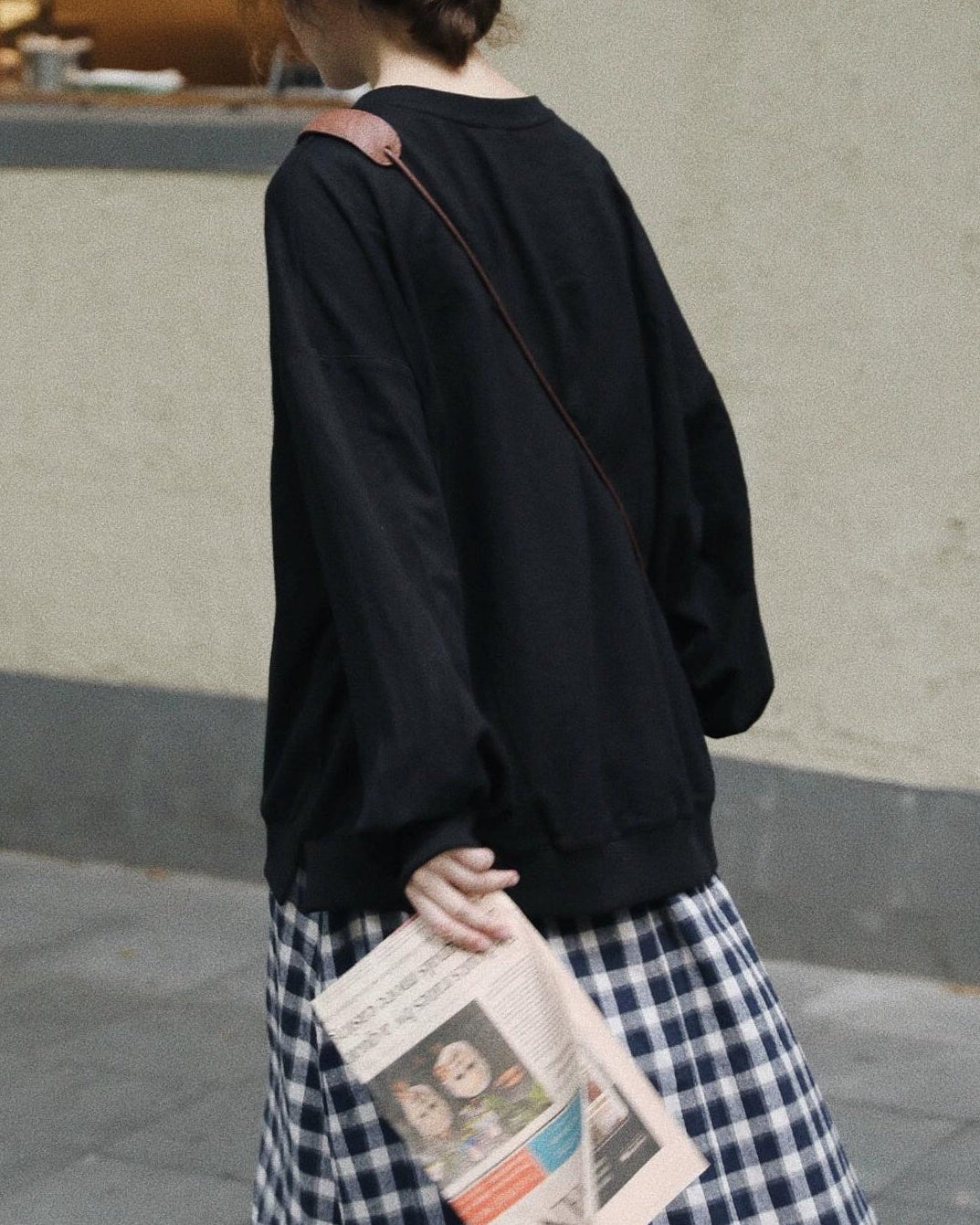 ラウンドメロウスリットプルオーバー 10122