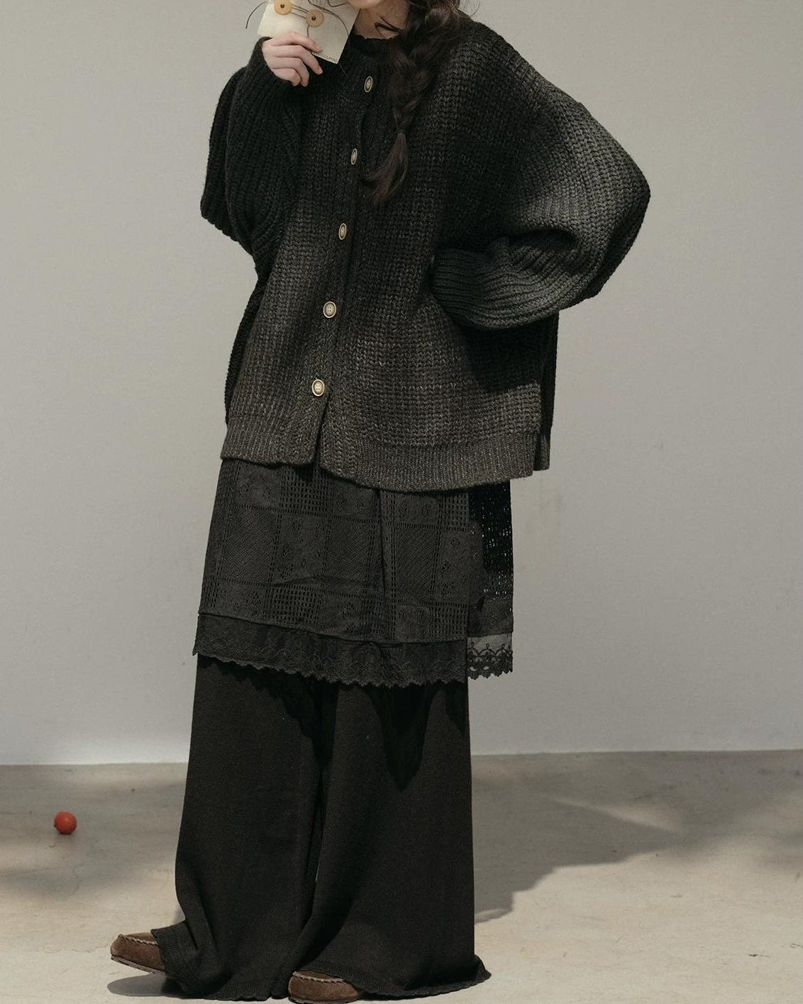 クロシェレースサスペンダーワンピース 10171