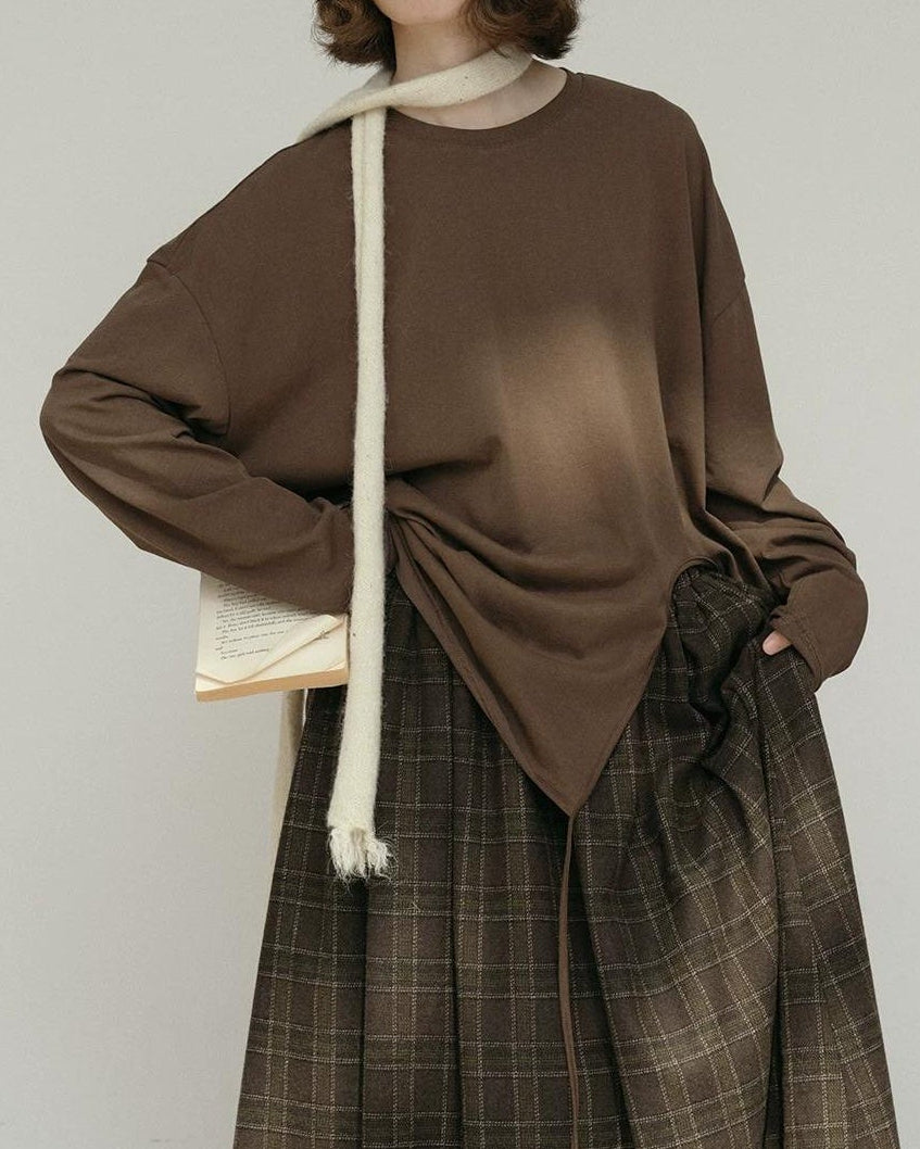 スカンディスリットトップカットソー 10181