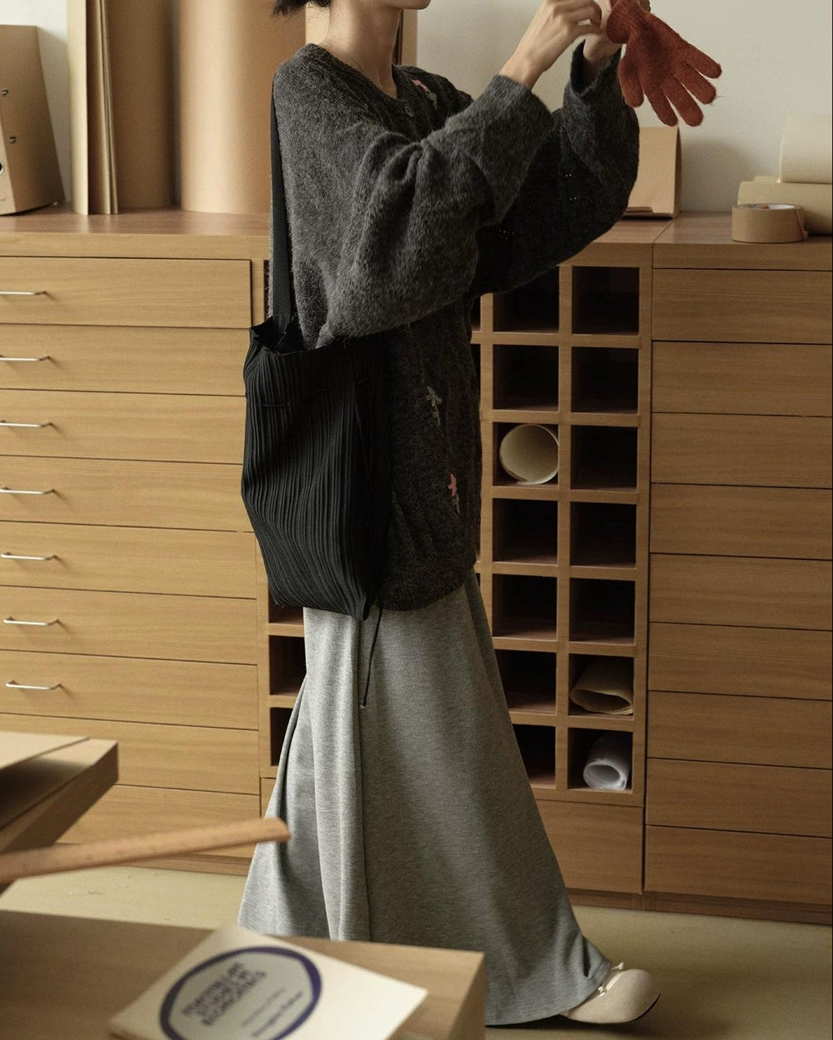 ルミエラリラックスハイウエストパンツ 10299