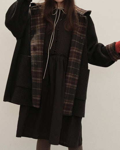 ノーディハイウエストソフトベストドレス 10145