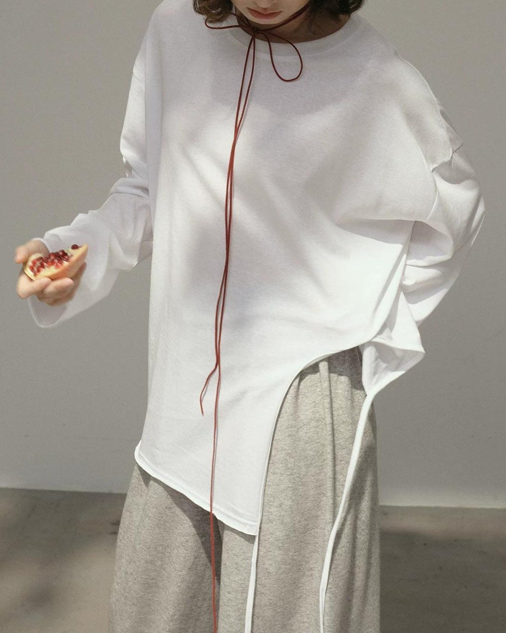 スカンディスリットトップカットソー 10181