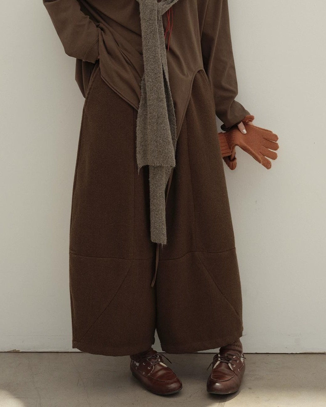 クラシックランタンカジュアルパンツ 10128