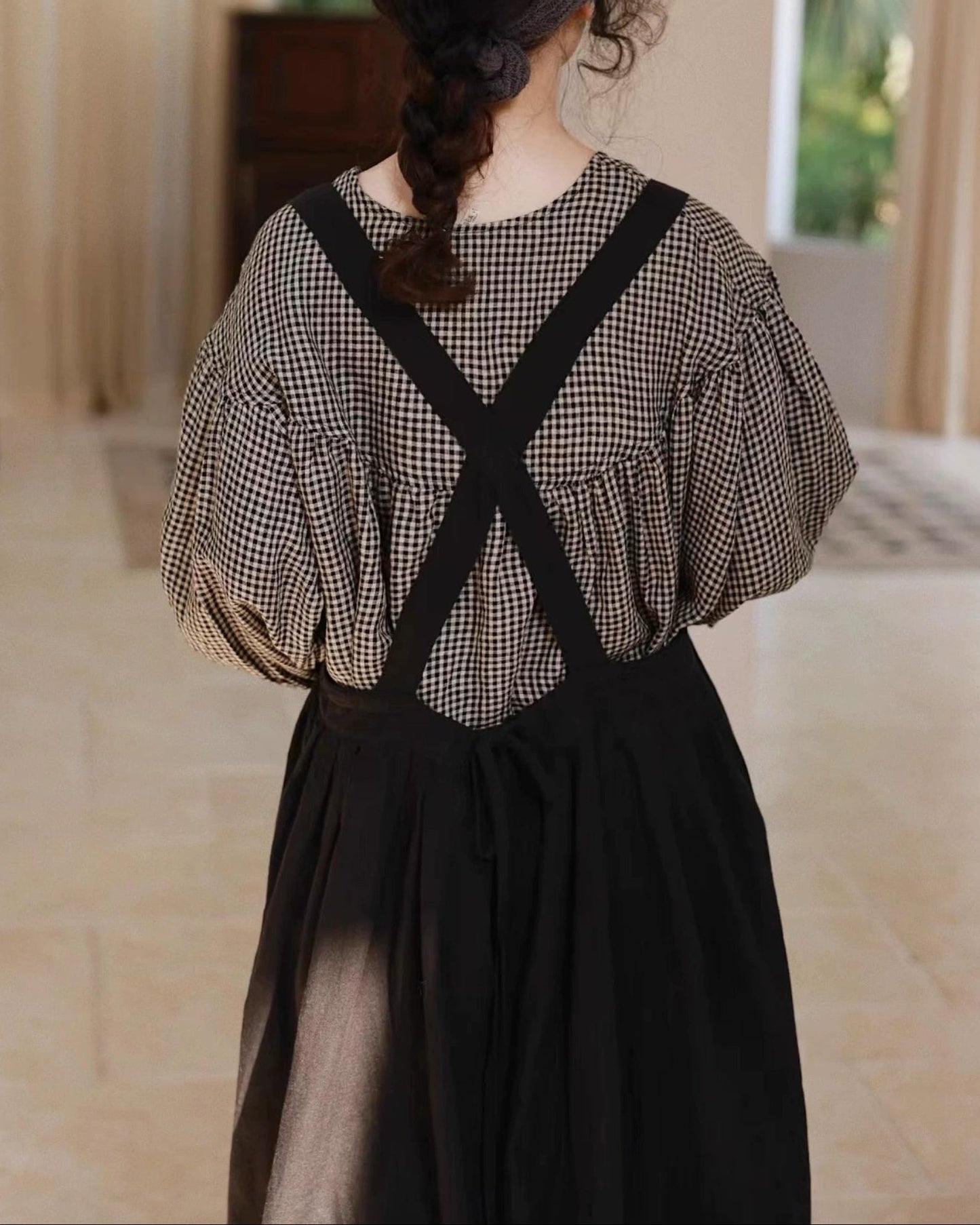 ヴィントロングストラップスカート 10085