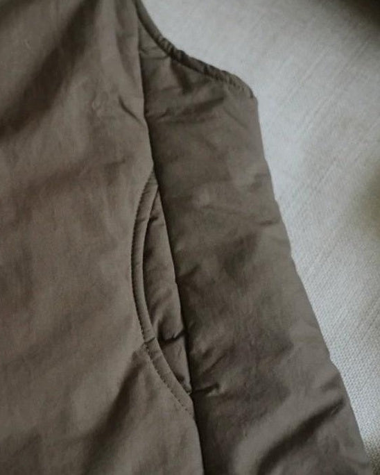 シングルブレストルーモカライトベスト 10091