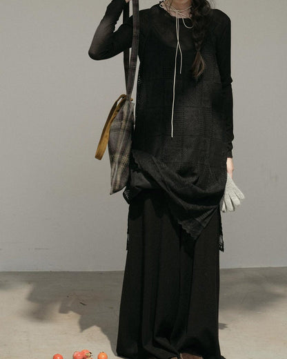 クロシェレースサスペンダーワンピース 10171