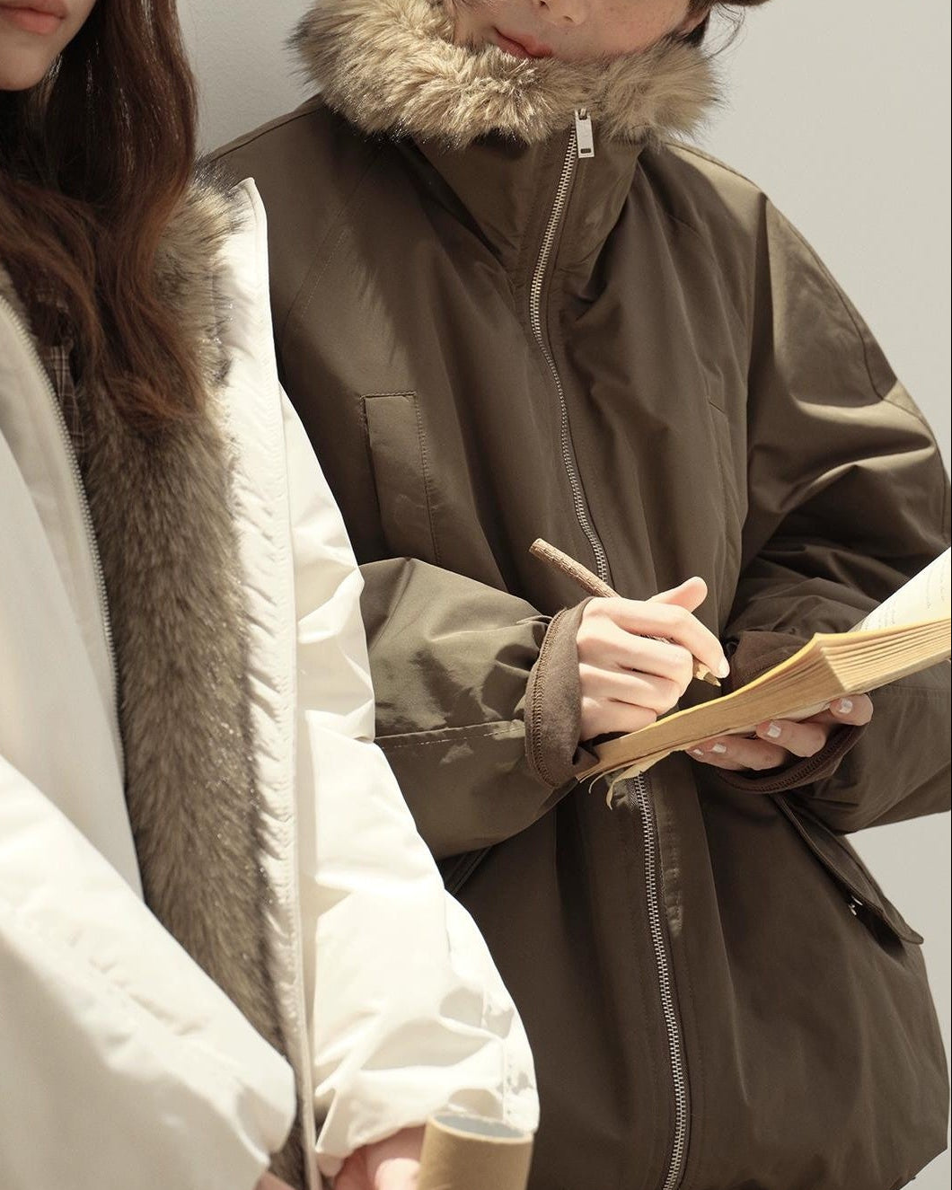 オーロラウォームファーダウンコート 10131