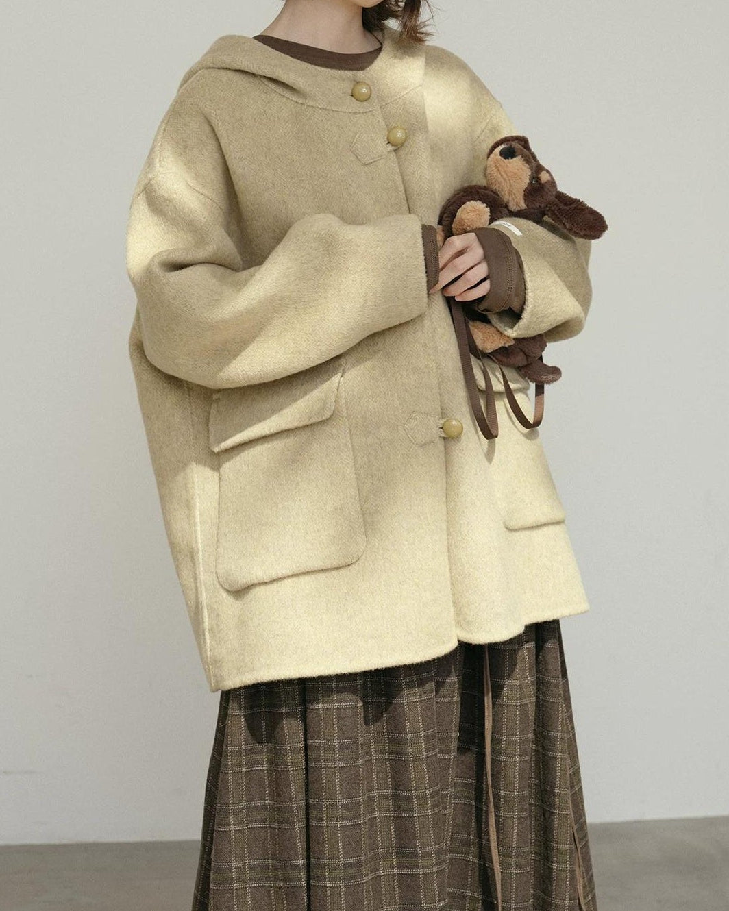 スカンディフローラフードポケットコート 10294