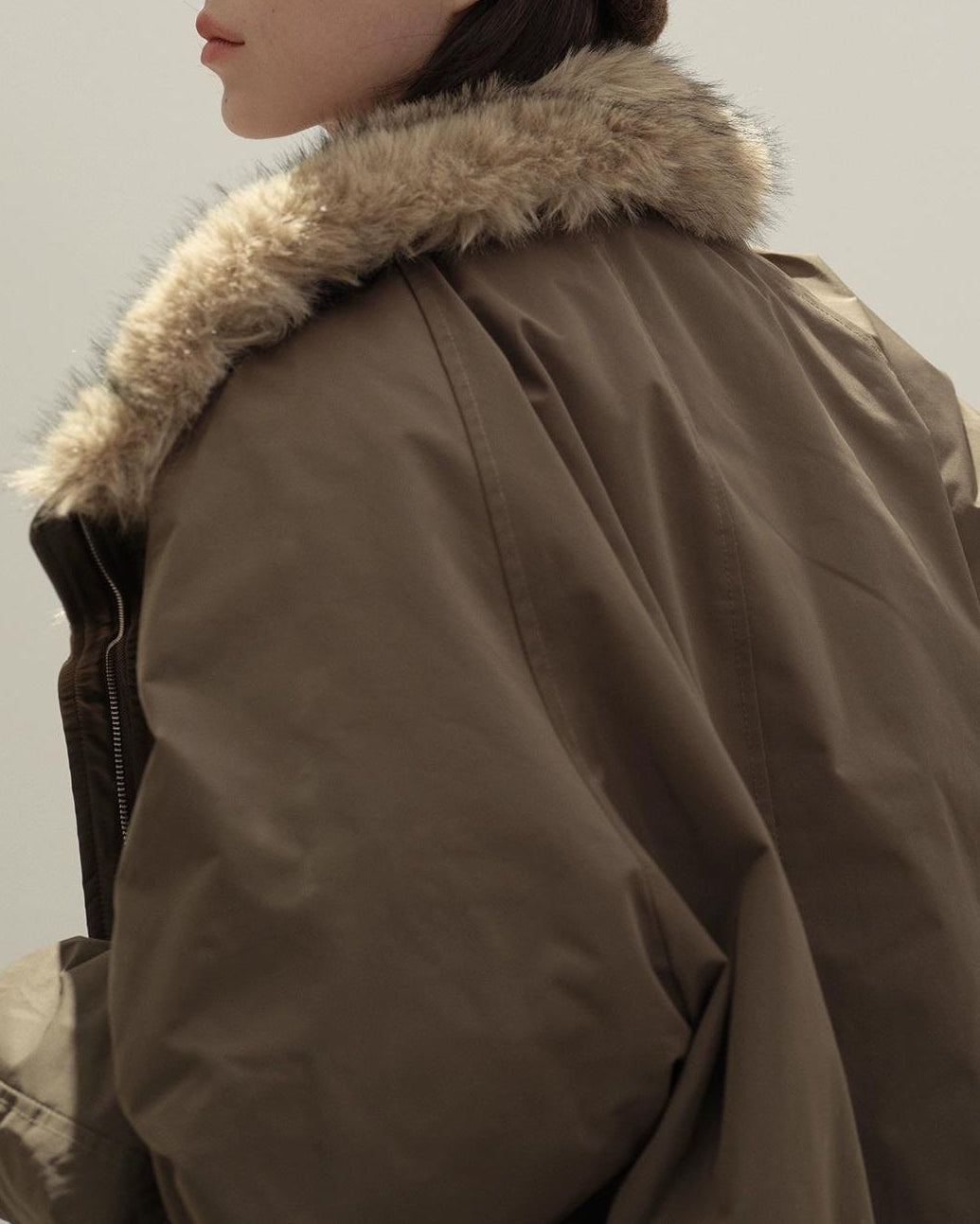 オーロラウォームファーダウンコート 10131