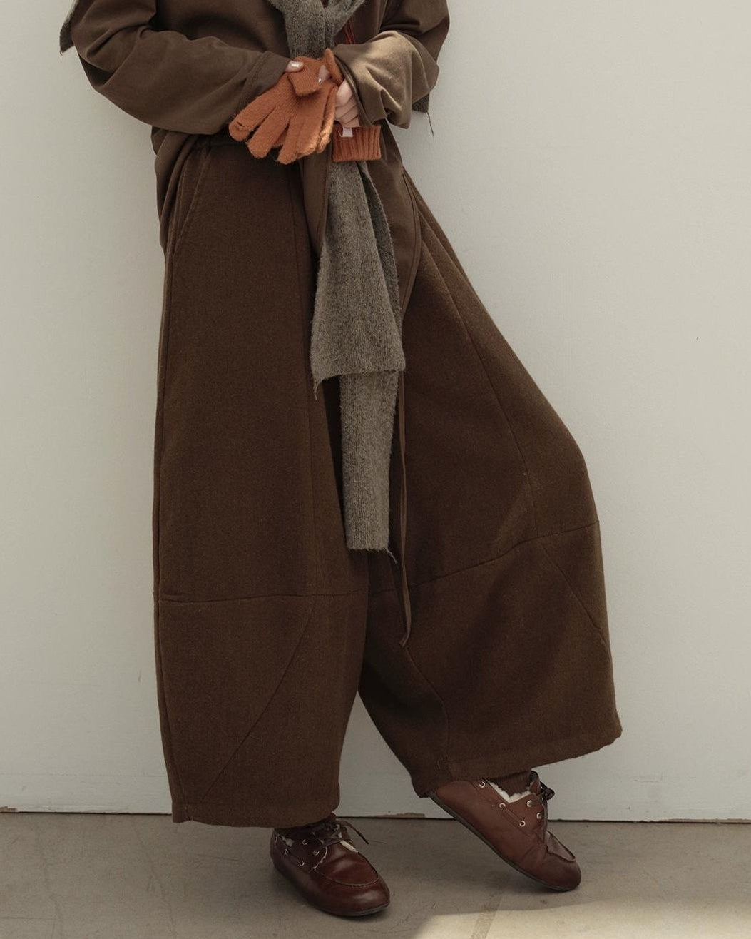 クラシックランタンカジュアルパンツ 10128