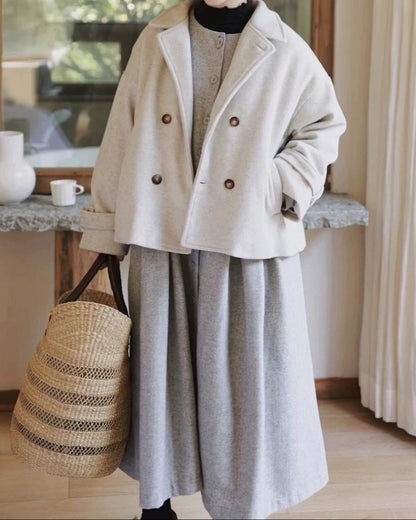 ハイウエストリネアシャツワンピース 10090