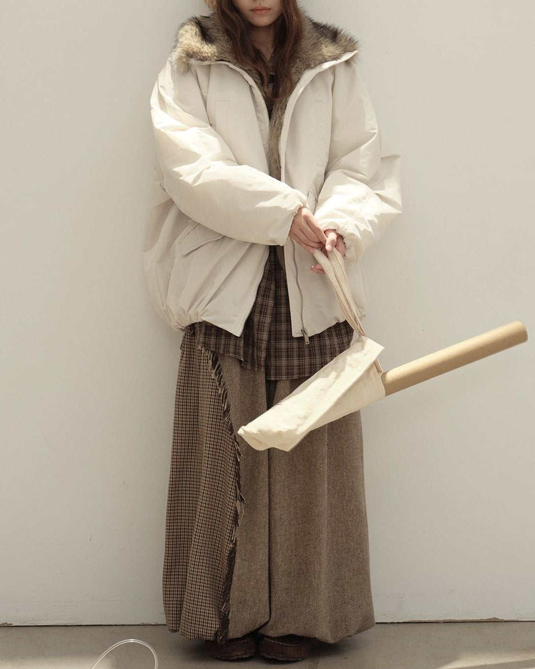 オーロラウォームファーダウンコート 10131