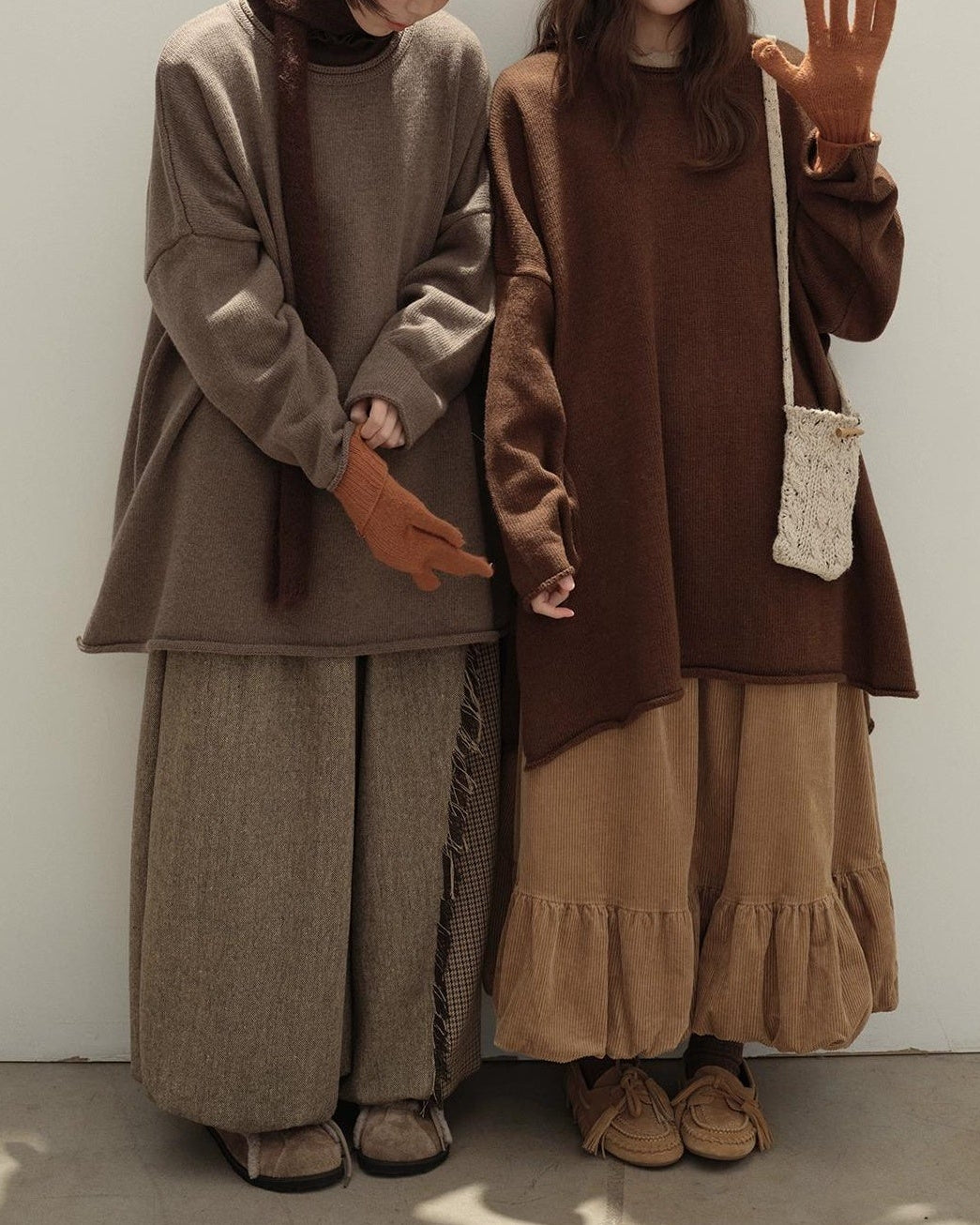 クラシックフィット ニットチュニック 10132