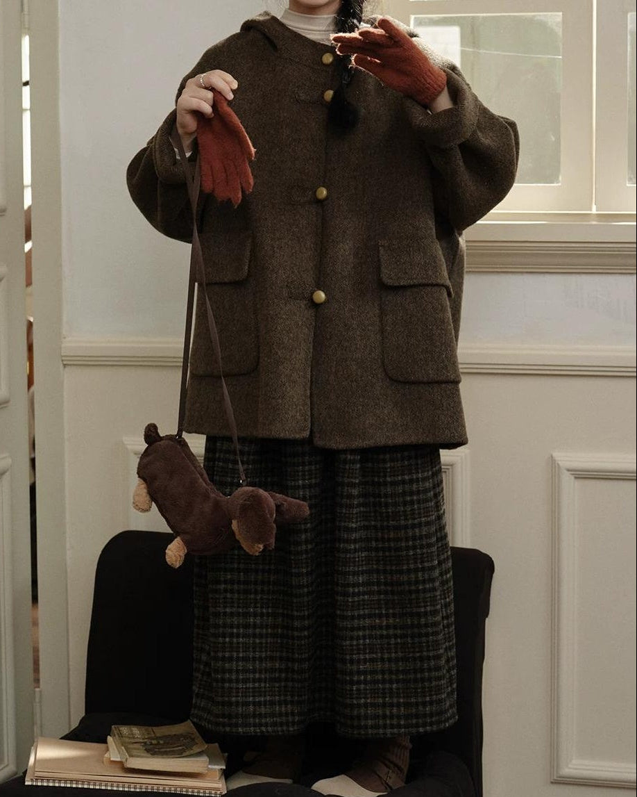 スカンディフローラフードポケットコート 10294