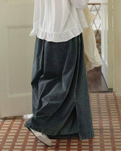 フィーカフレアデニムワイド 10273