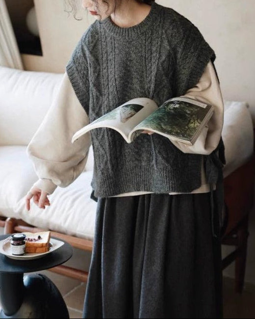 ナチュラルミディフレアスカート 10005