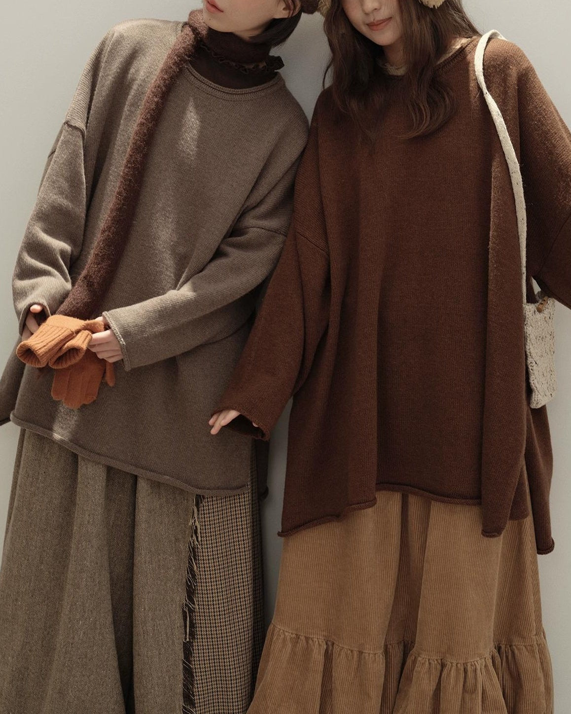 クラシックフィット ニットチュニック 10132