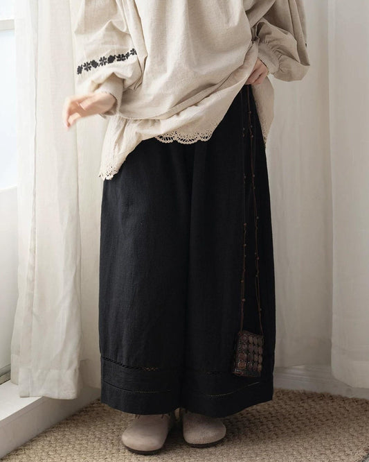 エルヴィスティアメッシュワイドパンツ 10258