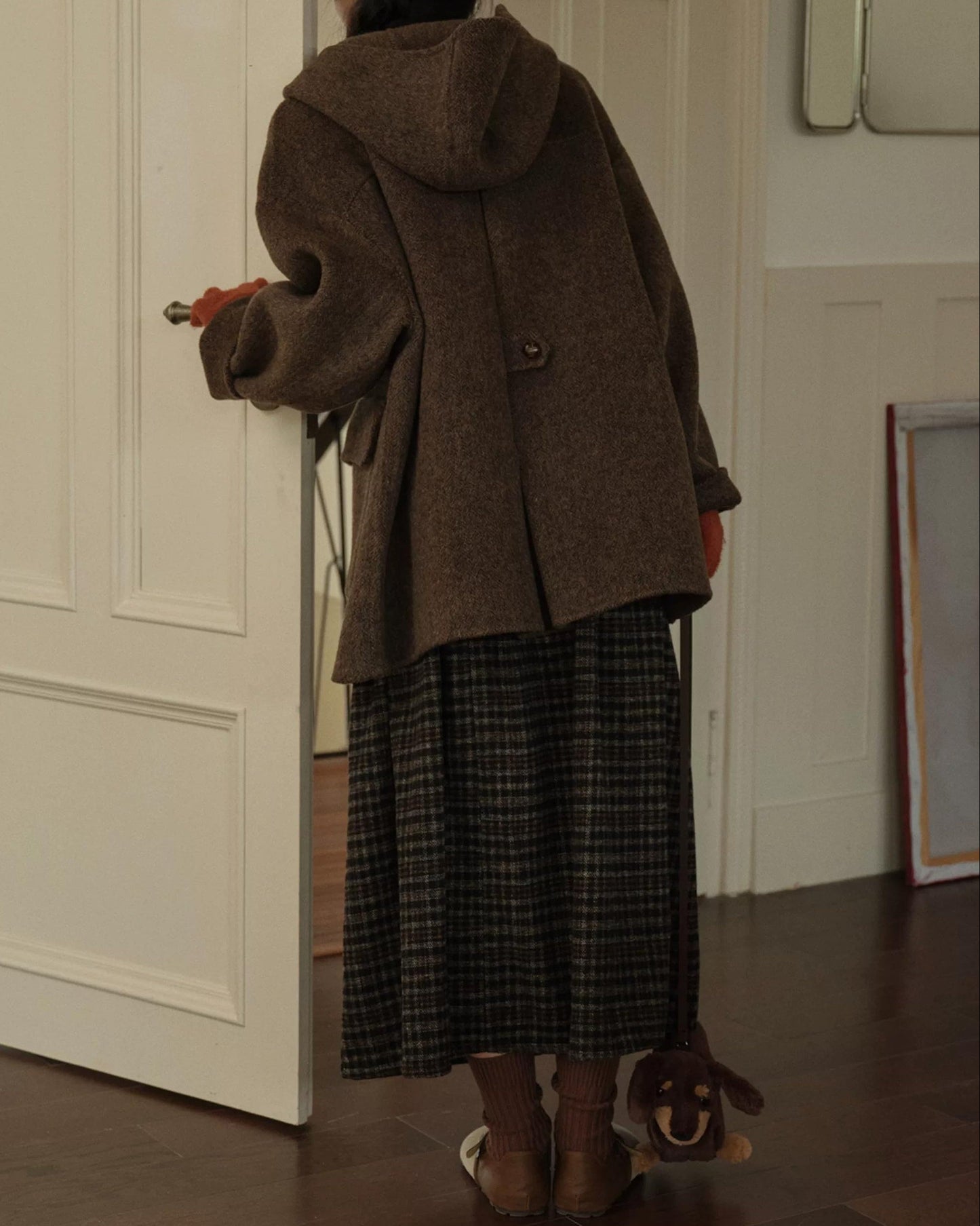 スカンディフローラフードポケットコート 10294