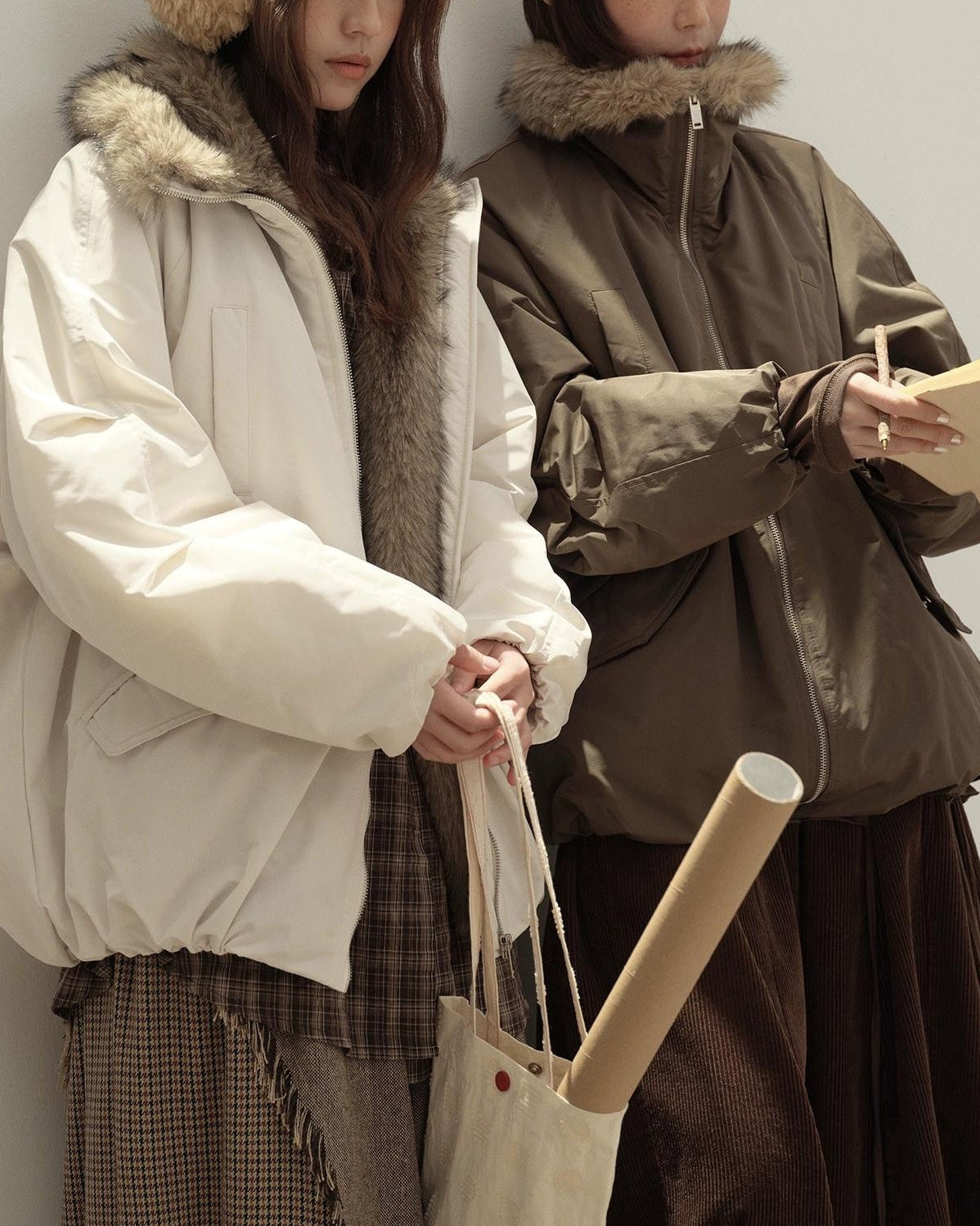 オーロラウォームファーダウンコート 10131