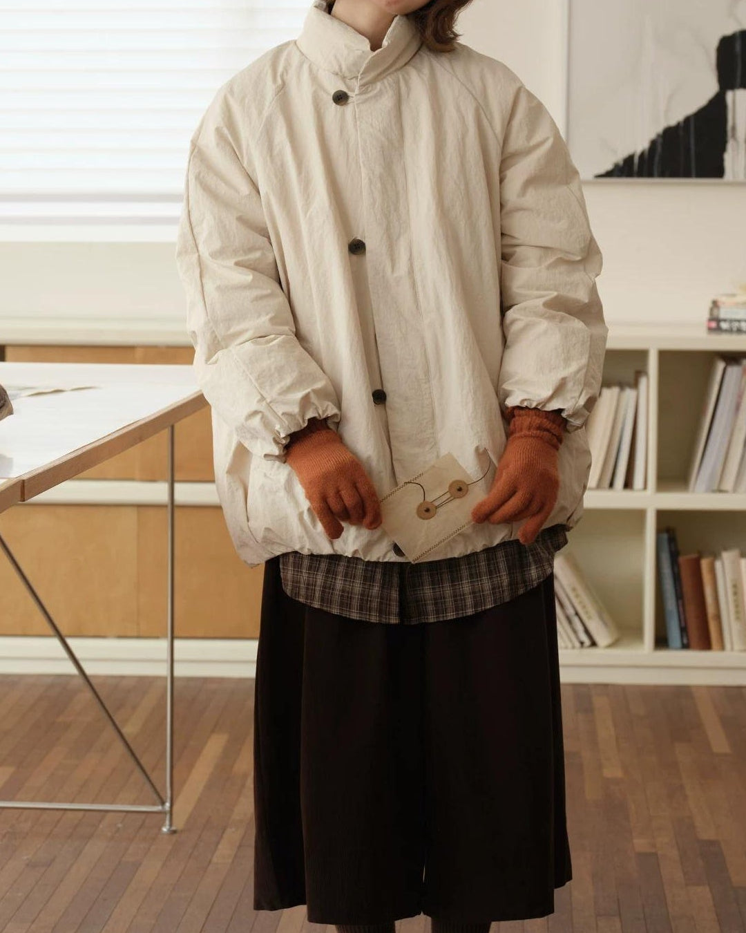 スノーブロッサムスタンドダウンコート 10167